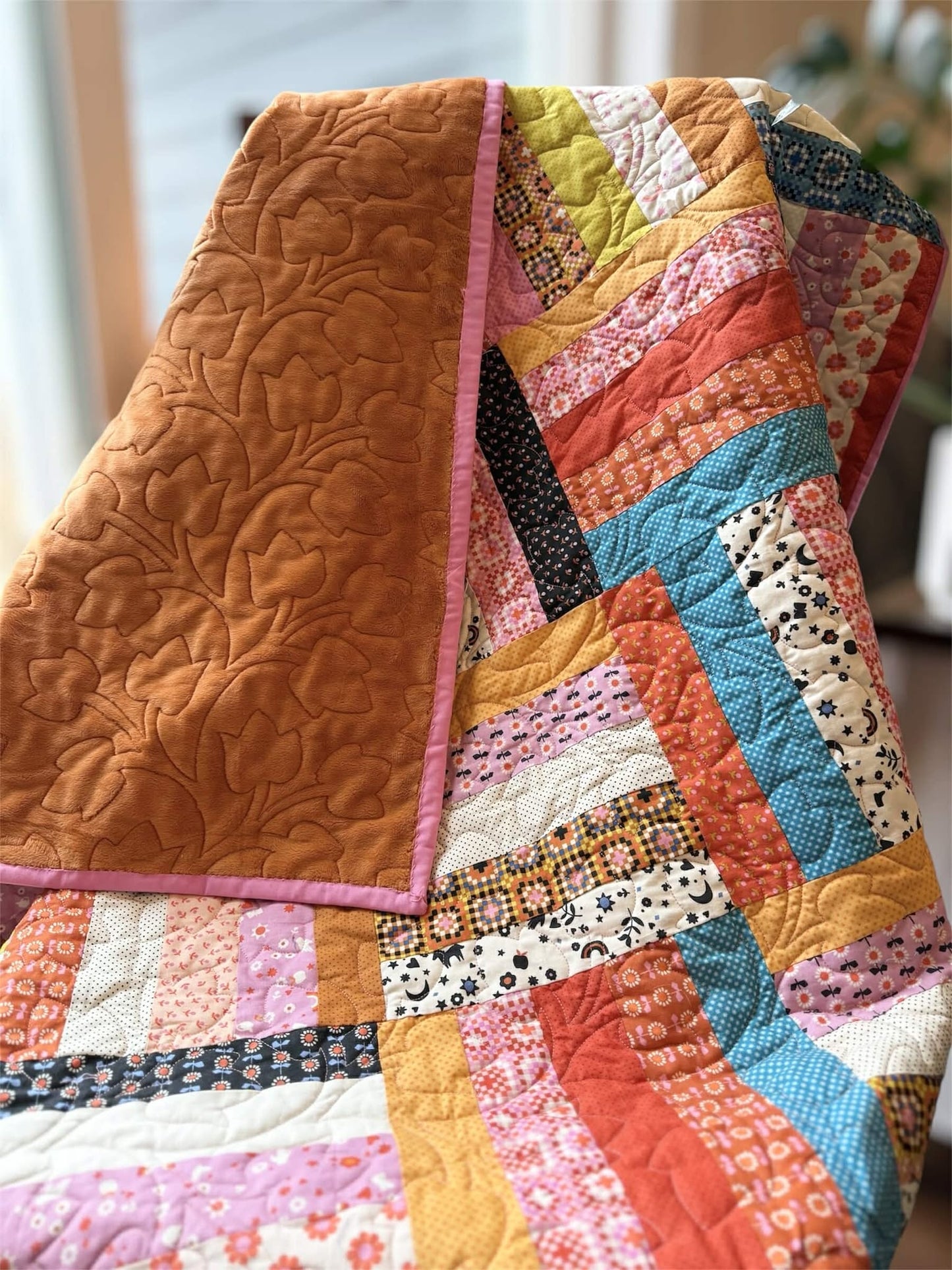 Meadow Star Handmade Quilt